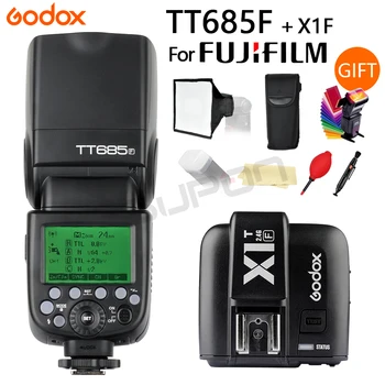 

Godox TT685 for Fujifilm Fuji Camera Flash 2.4G HSS 1/8000s TTL Wireless TT685F Speedlite + 15*17cm softbox + X1T-F Transmitter