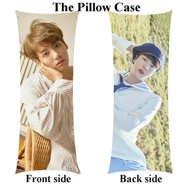 Boyfriend JungKook home long Pillow Cover kpop Bangtan Boys BTS girl