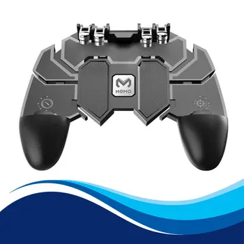

The new AK66 six-finger one machine mobile phone chicken game controller PUBG mobile game king glory artifact game fire keychain