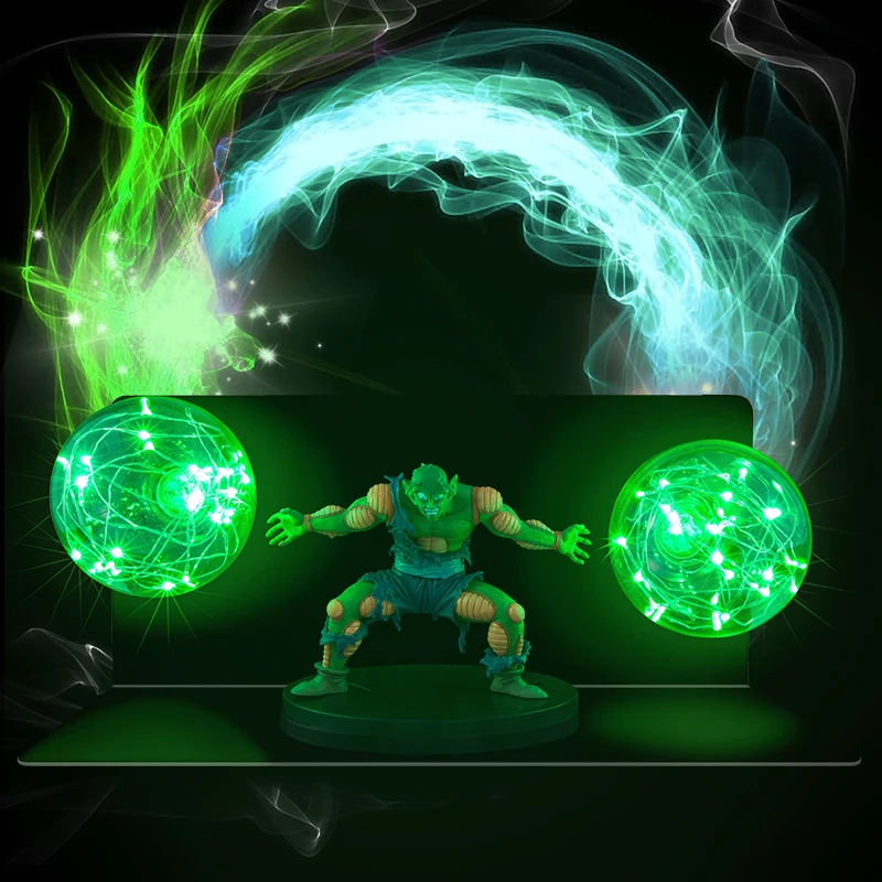S. orange DRAGON BALL Аниме Piccolo Jr Strength Bombs настольная лампа Luminaria LED ночные светильники