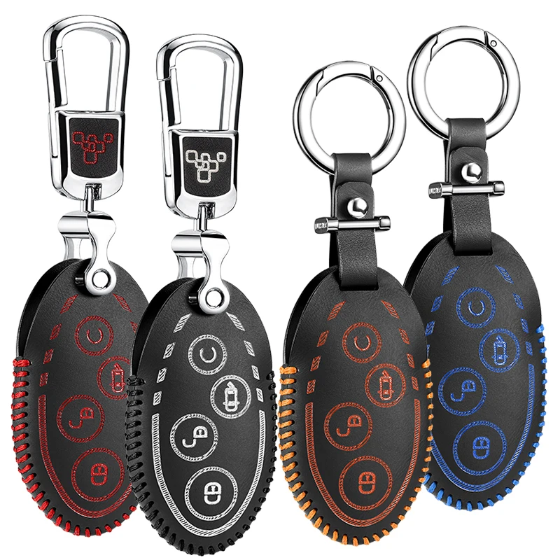 

For BYD SONG ev500 max DM 2018 Car Key bagcase wallet holder key cover key2y Free shipping