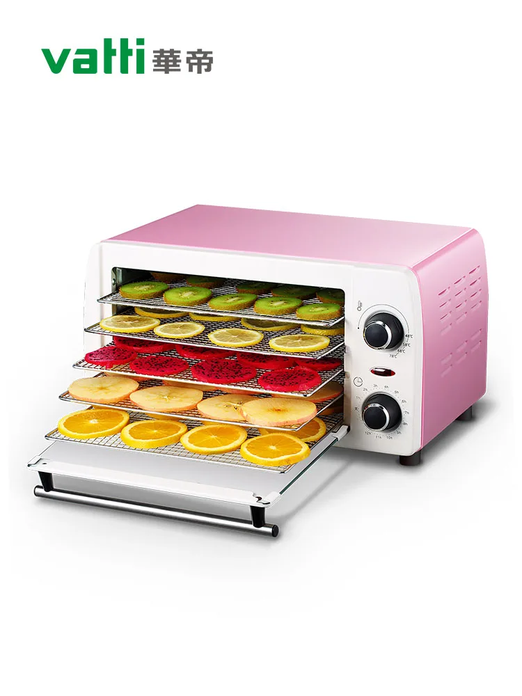 

Vatti 2018 Household Fruit Dryer Machine Fruit Soluble Beans Vegetables Pet Food Dehydration Air Dryer