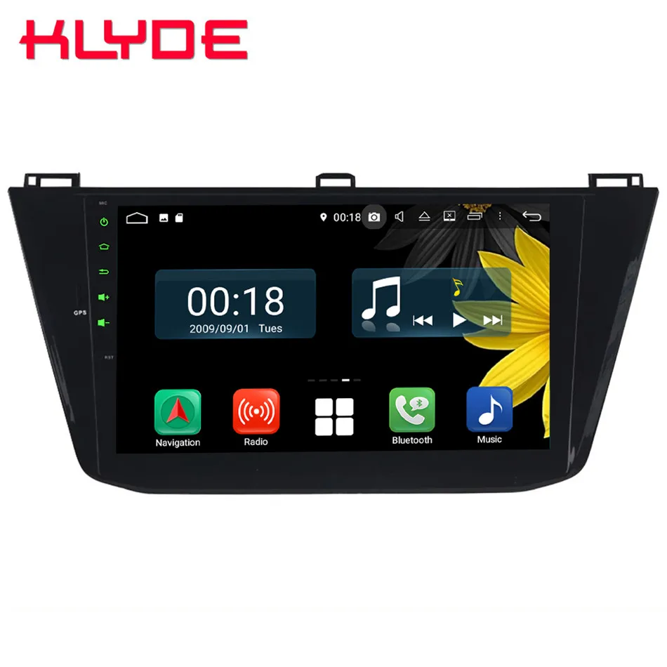 Sale 10.1" IPS Octa Core 4G Android 8.1 4GB RAM 64GB ROM RDS FM Car DVD Player Radio GPS Glonass For Volkswagen VW Tiguan 2016-2018 0