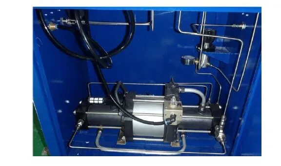Wellness Model:WS GBT60 30 48Mpa High pressure gas booster pump system