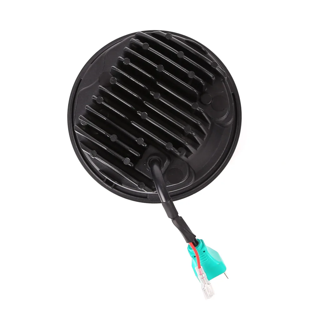 WHDZ 5 34 5.75 Inch Daymaker LED Headlight Halo with DRL for Harley Davidson Motorcycles 1pc (5)