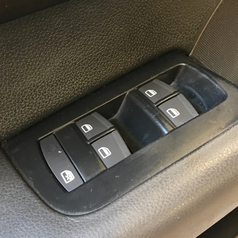 

FaroeChi 4F0959851 Driver Side Master Window Control Switch Button 4F0 959 851 f 4F0959851f 4F0 959 851f For 2006-2007 For Audi