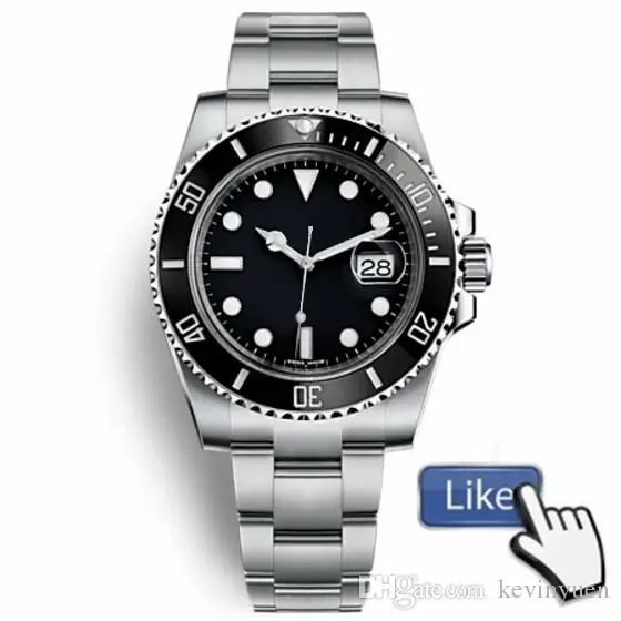 Watches Men Automatic Black Ceramic Bezel Dial 116610 Stainless Steel Chrono Watches Man Wristwatch New Sports Runaway watch Watches Men Automatic Black Ceramic Bezel Dial 116610 Stainless Steel Chrono Watches Man Wristwatch New Sports Runaway watch