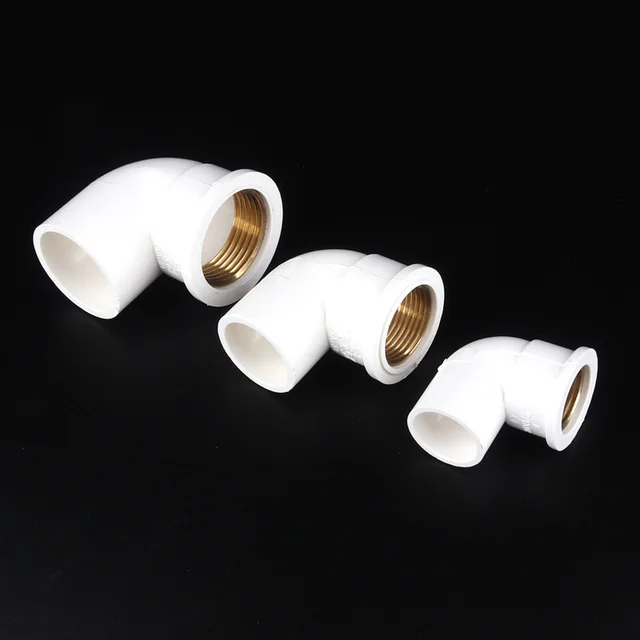 2Db 1/2, 3/4, 1 Hüvelykes Pvc Sárgaréz 90 Fokos Könyökcsatlakozók Fém Női Szál Ízületek Otthoni Kerti Öntözési Szerelvények - Image 4