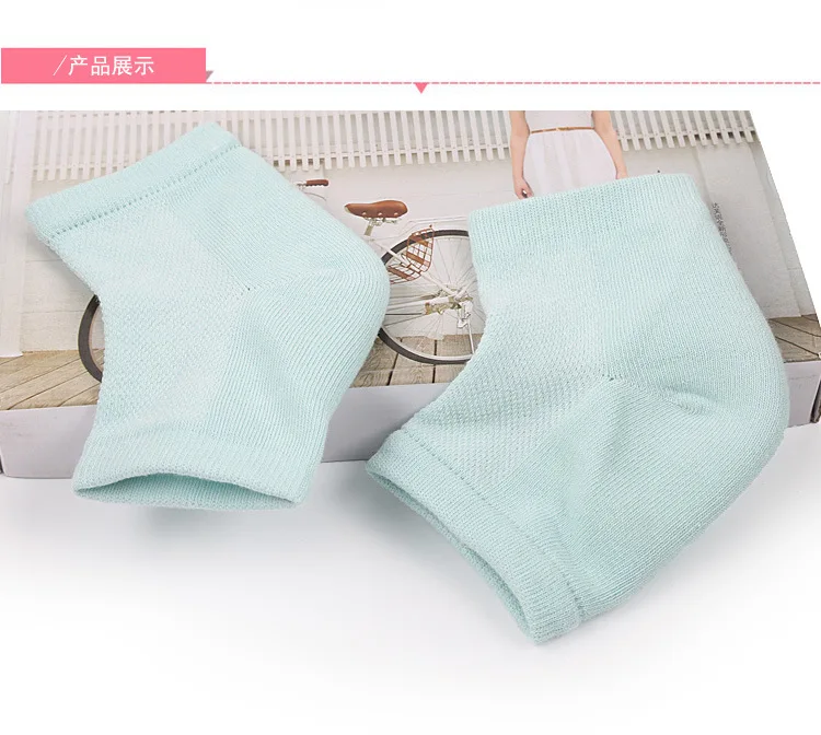 1 Pair Delicate Silicone Moisturizing Gel Heel Socks Like Cracked Foot Skin Care Protector Feet Massager Foot Pain Relief (6)
