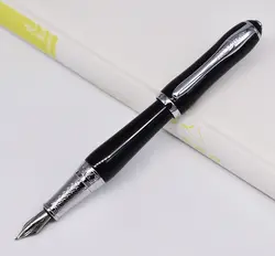 Герцог элегантный каллиграфическая самопишущая Ручка Классический со средним наконечником подарочная ручка, черный Цвет Бизнес офисные
