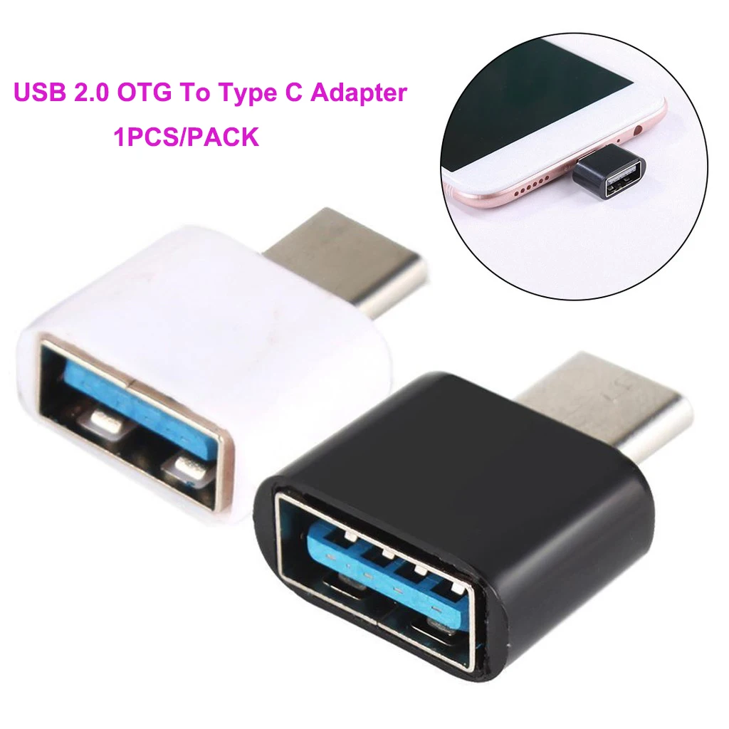 

1PC Type-C OTG To USB2.0 3.1 Adapter Connector For Samsung Huawei Phone High Speed Certified Cell Phone Accessories