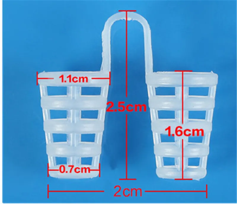 Здоровые принадлежности для улучшения сна стоп храп Магнитный против храпа апноэ зажим для носа прозрачный мини-прибор против храпа макияж набор