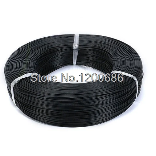 

UL 1007 18AWG BLACK 10 metres/lot super flexible 18AWG PVC insulated Wire Electric cable, LED cable,