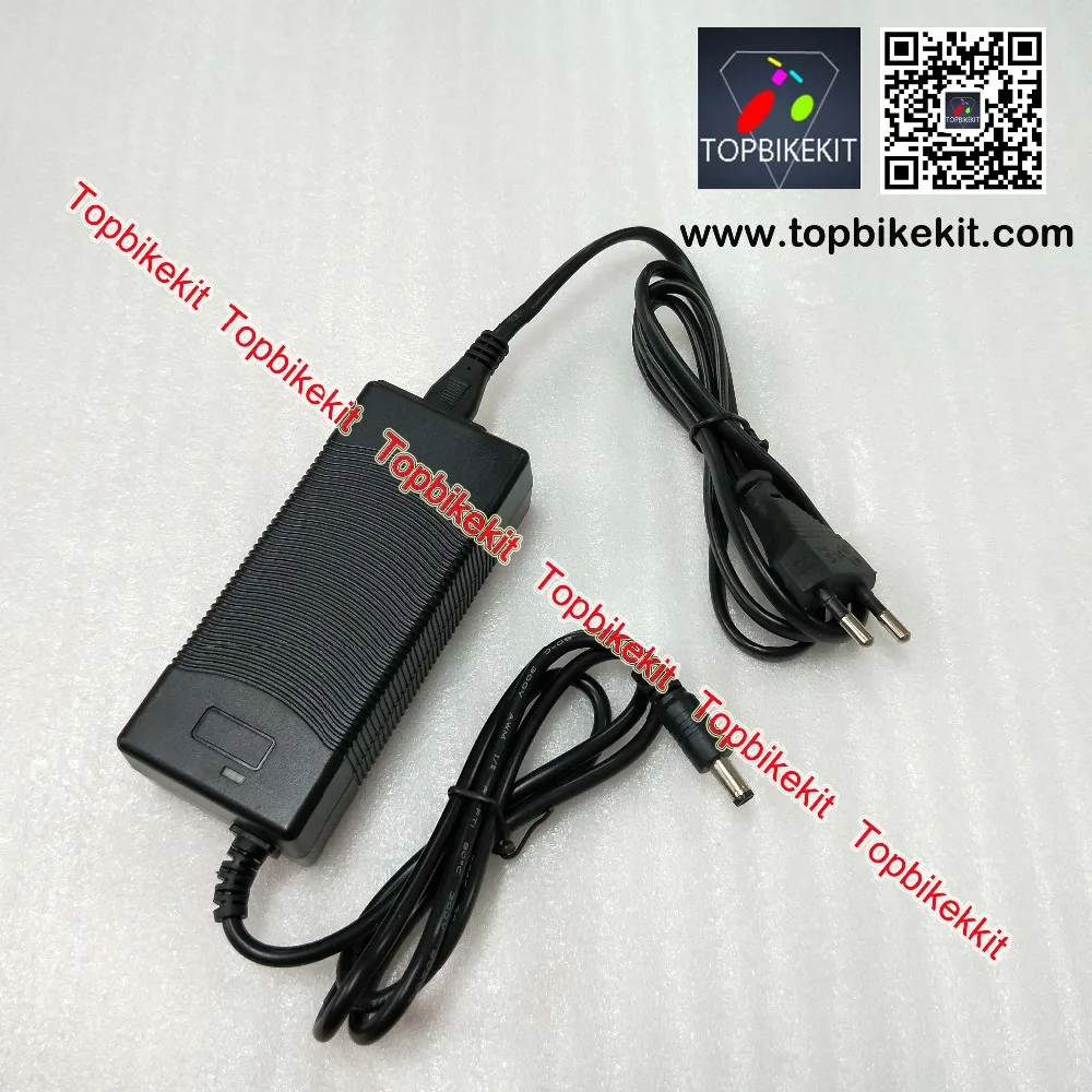 Детали для электровелосипеда литий ионное зарядное устройство 12S 50 4 V 2A 48V с 2.1DC