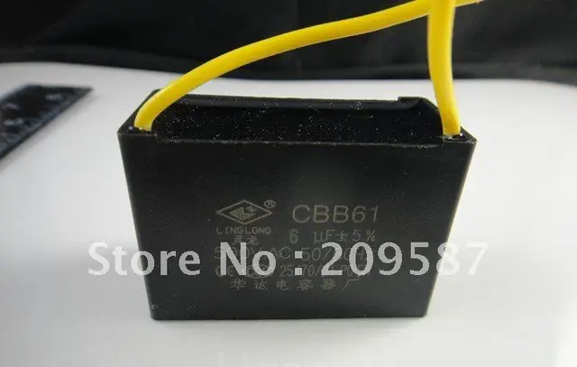 Конденсатор cbb61 500vac