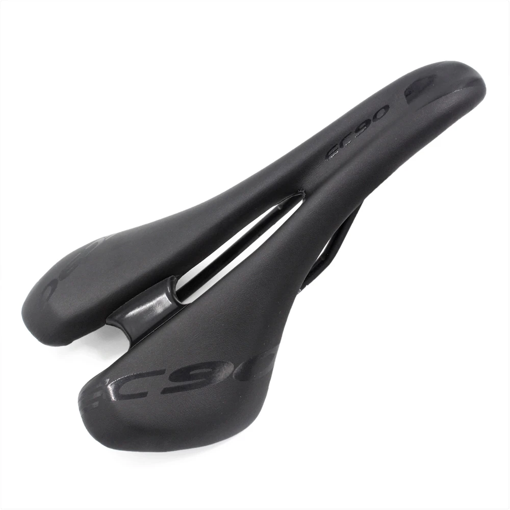EC90 Ultralight Bicycle Saddle MTB Saddles Mountain Road Cycling Cushion Comfort Leather Bike Seat Saddle (5)