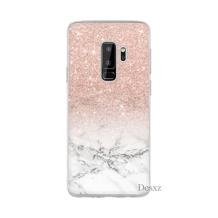 Desxz сотовый Чехол для телефона, золотой, розовый, розовый, блестящий, для samsung Galaxy A10, A30, A40, A50, A70, A3, A5, A6, A8 Plus, защитный чехол - Цвет: H4