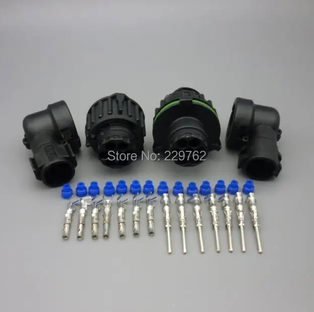 Shhworldsea 4Set 7 Pin 1718230 967650 1 965783 разъем для датчика Автомобильный Водонепроницаемый