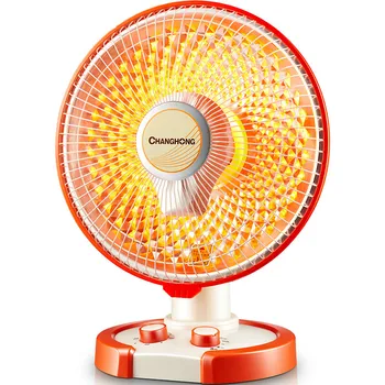 

Warm Air Desktop Electric Heater The Little Sun Two-speed Regulation Carbon Fiber Heating Timing Can Shake The Head