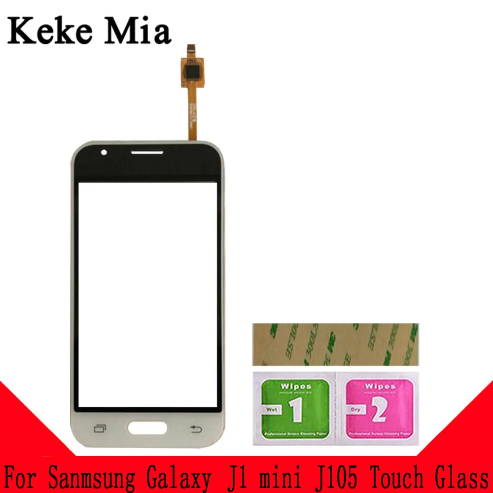 Keke Миа 4," сенсорный экран для samsung Galaxy J1 mini J105 J105H J105F J105B J105M SM-J105F дигитайзер стеклянная панель - Цвет: White No Tools