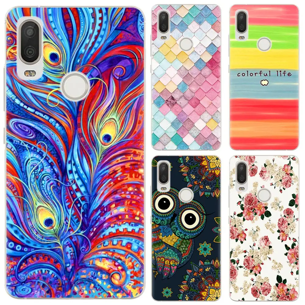 New Arrival Phone Case For BQ Aquaris X2 / Pro Active 1 5.65-inch Fashion Design Art Painted TPU Soft |