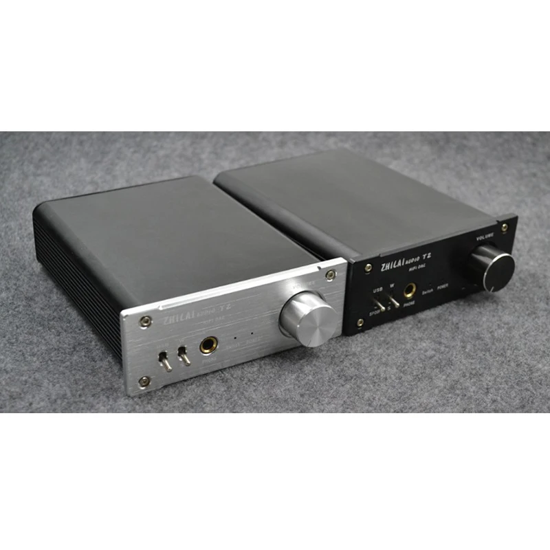 ZHILAI T2 DAC Digital Audio Decoder Headphone Amplifier Supports USB Music Player Lossless Fiber Coaxial Input Home Amplifiers |