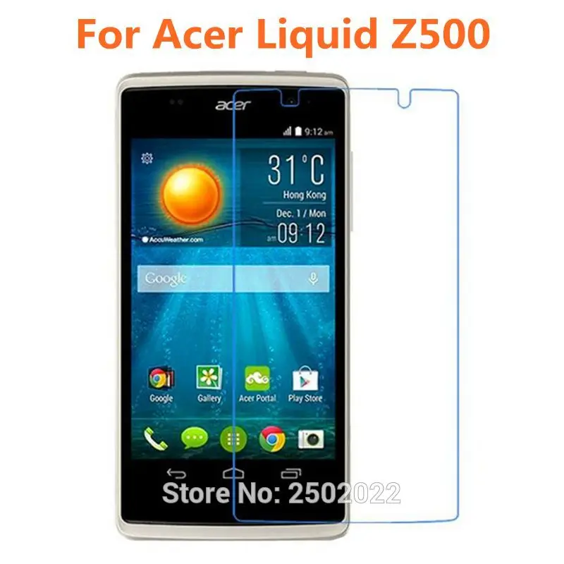 Для Acer Liquid Z500 защитная пленка из закаленного стекла Взрывозащищенный протектор