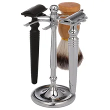 Мужской держатель для бритвы, нержавеющая Мужская подставка для бритья, безопасный держатель для бритвы с 4 слотами, высокое качество, инструмент для бритья, новинка