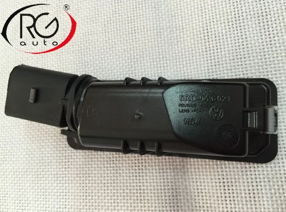 Auto part Rear plate lighting device for automobile