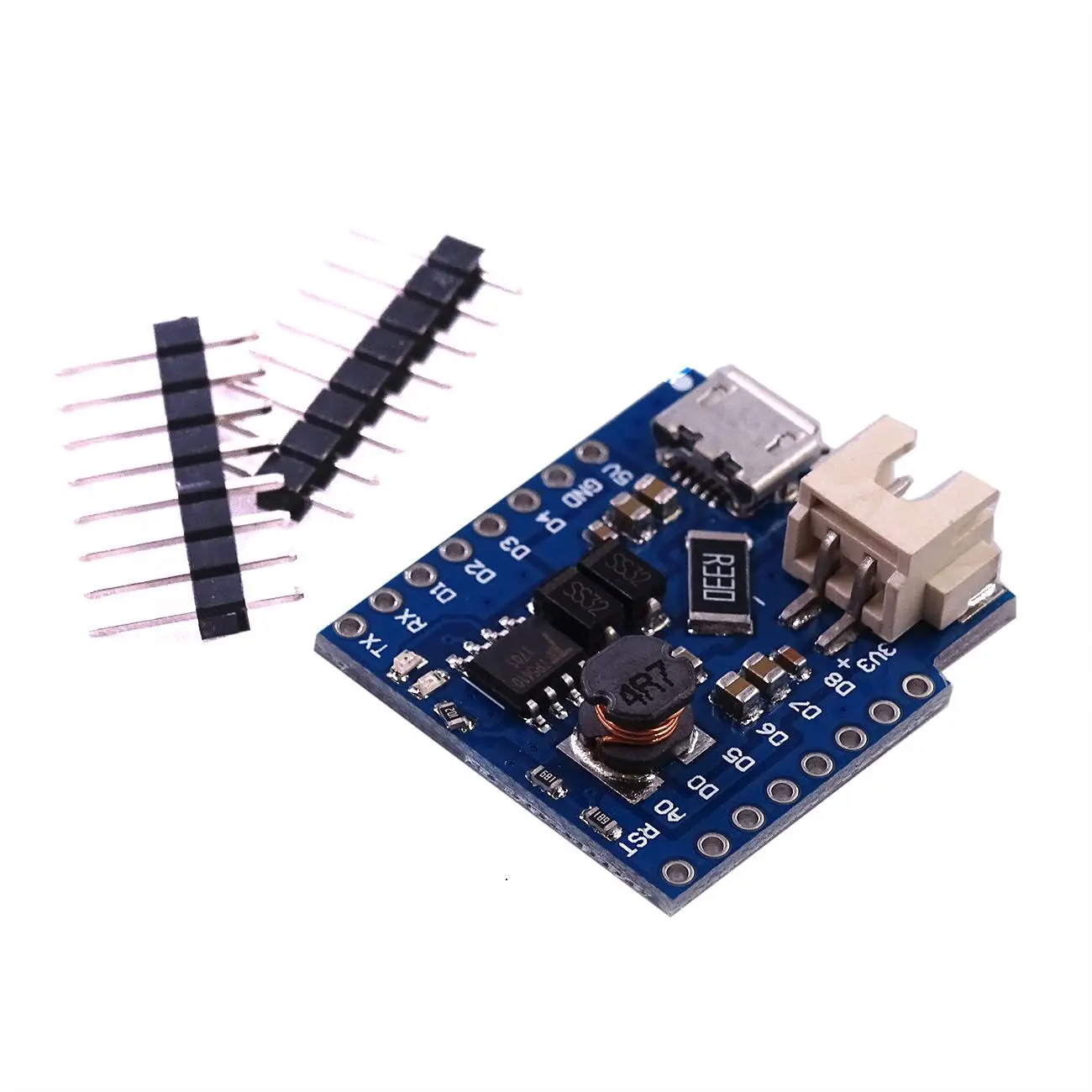 D1 Mini Battery Shield Lithium Battery Charging Boost with LED Light Module Mini Micro USB Interface for D1 Mini