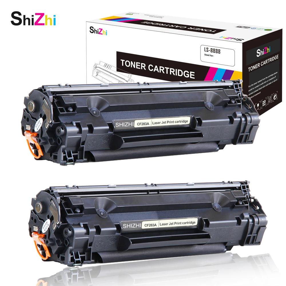 

SHIZHI Compatible CF283A 283A Toner Cartridge Use with HP M125 M201 127 M127fn M127fw M225dn M225 M225dw M225rdn m201dw M201n