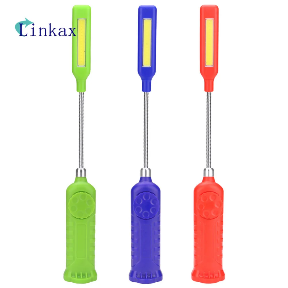 

Portable COB LED Work light Lantern Magnetic Led Flashlight Outdoor Camping Hiking Light Powered By 3*AAA