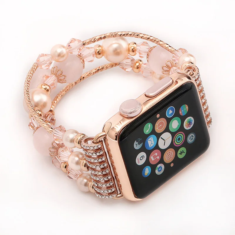 

high quality women strap for iwatch 38mm , watch band for Apple Watch Sport 42mm 40mm 44mm series 4 3 2 1