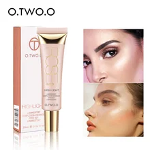 O.TWO.O surligneur miroitant crème apprêt Base contour correcteur mise en évidence hydratant blanchissant huile-contrôle cosmétique