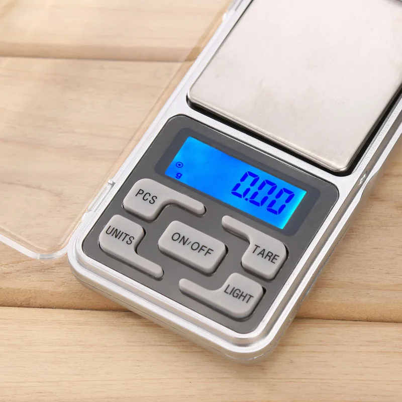 Mini Precision Digital font b Electronic b font Pocket Scale Weight LCD Gram Jewellery Scales Tool