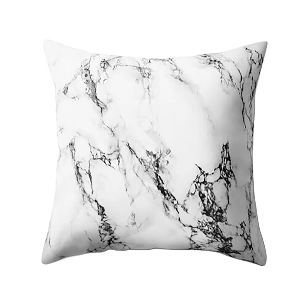 

Gajjar Pillow Case 45*45 Geometric Marble Texture Throw Pillow Case decorative pillows print Dropshipping