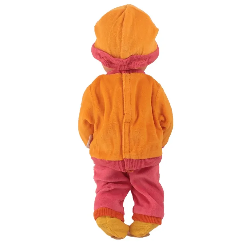 13 дюймов Nenuco Кукла Одежда Nenuco y su Hermanita оранжевый спортивный костюм с шляпой и носки для куклы аксессуары для 35 см nenuco кукла