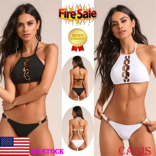 

Bikini 2019 Summer Swimwear Women Bandage Swimsuit Push-up Padded Bikini Set Swimwear Swimsuit Bathing Suit Monokini Biquini