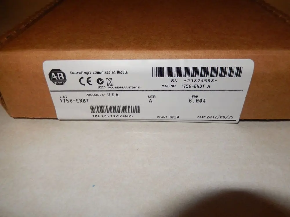 1756-ENBT 1756 enbt Allen Bradley нового в оригинальная коробка, * Заводской sealed * Быстрая доставка