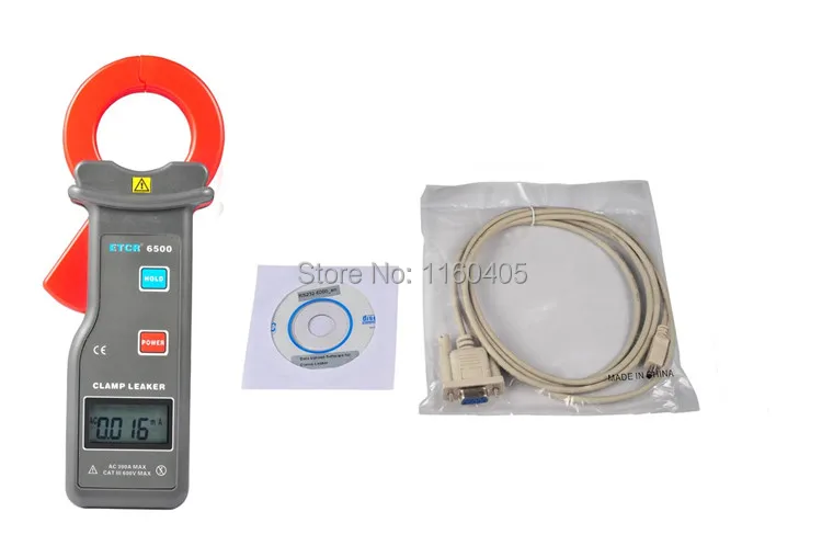 Industrial and mining enterprisesETCR6500 Leakage Clamp Meter ----Upload Data with RS232 | Инструменты