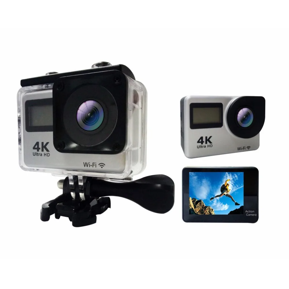 Ultra HD 4K 2.0-inch Touch Screen Waterproof WiFi Remote Control Camera 170 Wide Angle Lens Action Cam