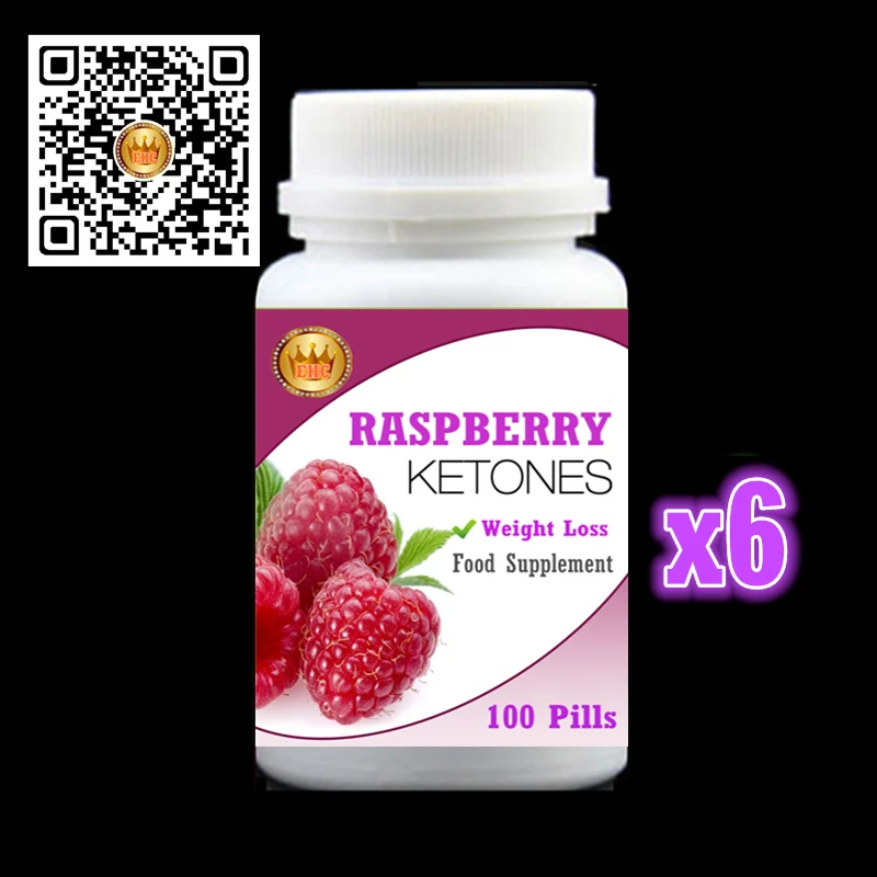 

Natural Slimming 6 bottle 600pcs, Raspberry Ketone Extract,Colon Cleanse Burns fat metabolism booster - 100% safe, Free Shipping
