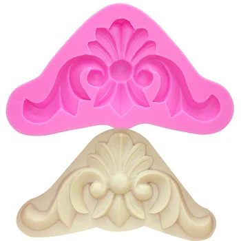 

M0789 Lace Shape Silicone Mold Cake Decorating Tools Baking Tools For Fondant Candy Cakes Accessories And Wedding Tools