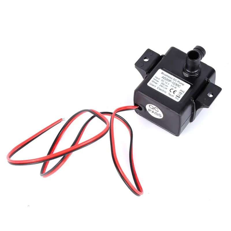 

Ultra-quiet DC 12V 3M 240L/H Brushless Submersible Water Pump Mini Electric Submersible Waterpump For Fish