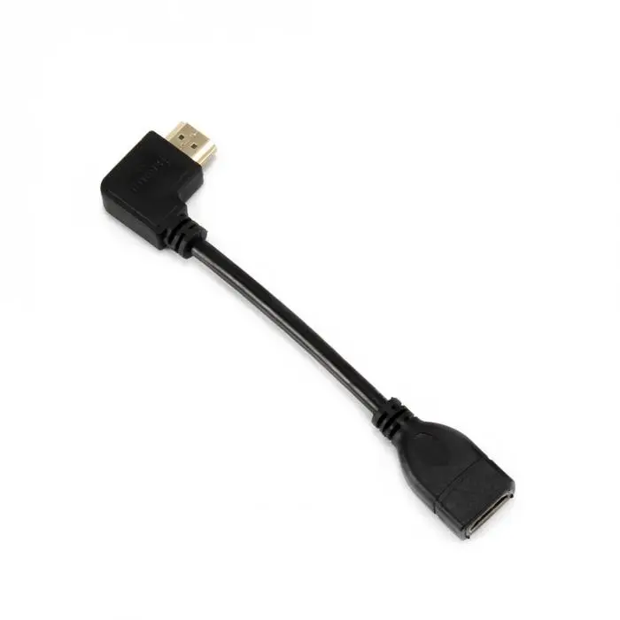 Горячие 15/50 см 4 K HDMI мужской/женский кабель вправо/влево 1080 P адаптер конвертер удлинитель BUS66