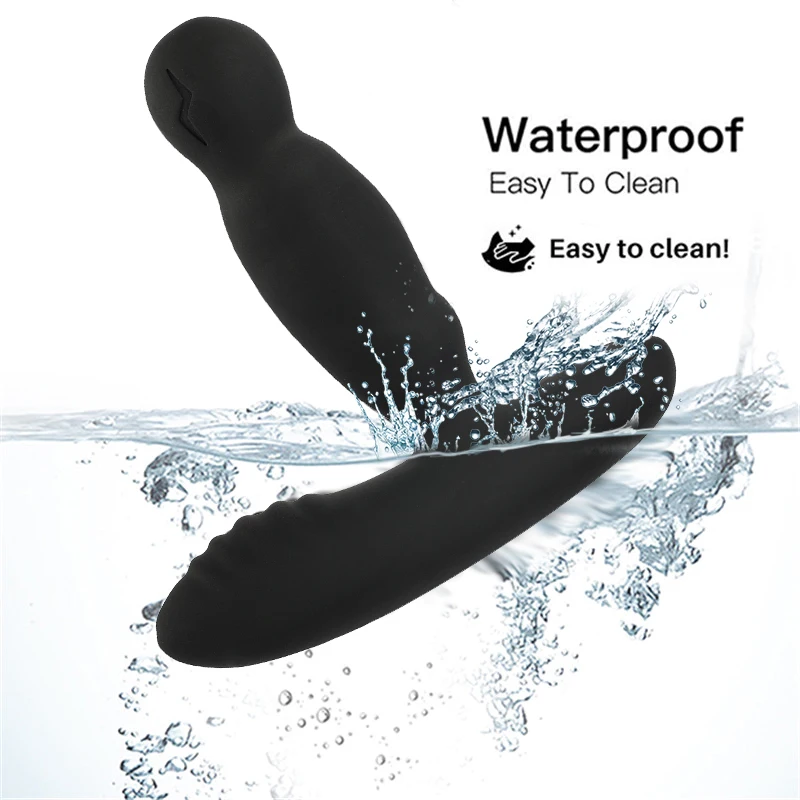 Rotation Anal Plug Vibrator With Heating Sex Toys For Men Wireless Remote Prostate Massager Vibrating Butt Plug Intimate Goods 6