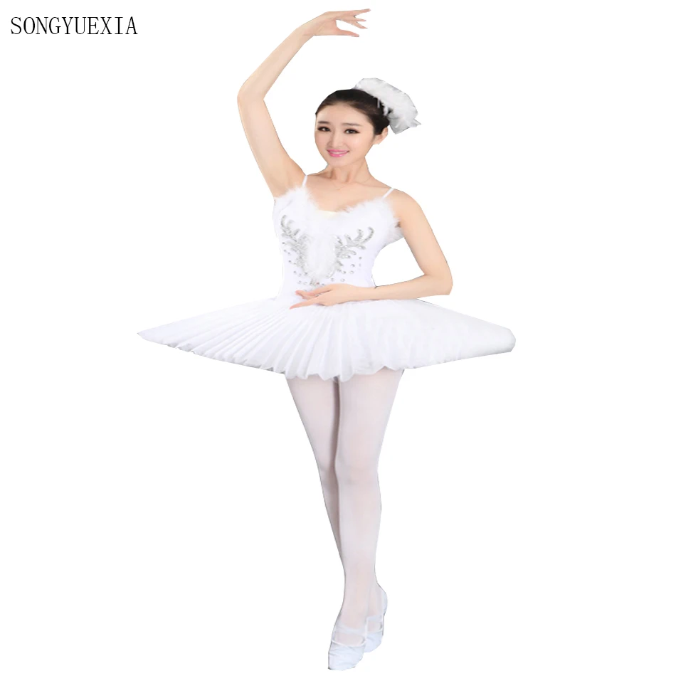 Adult Professional Swan Lake Tutu Ballet Costume Hard Organdy Platter