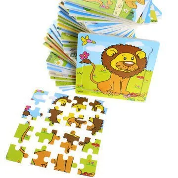 Сверхновой головоломки Деревянные маленькие части детские игрушки детские деревянные развивающие головоломки игрушки для детей