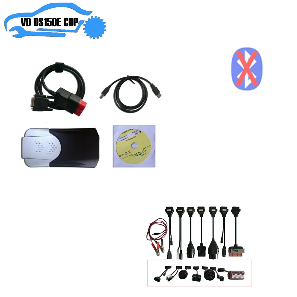 Новая коробка для delicht vd ds150e cdp PRO PLUS с японским реле nec bluetooth autocoms pro|Кабели и
