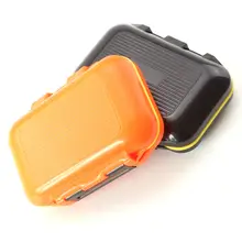 2 шт. водонепроницаемые экологически чистые пластиковые коробки для рыболовных снастей, чехол для хранения крючков, рыболовная приманка, инструмент для хранения приманки 11*8*4 см